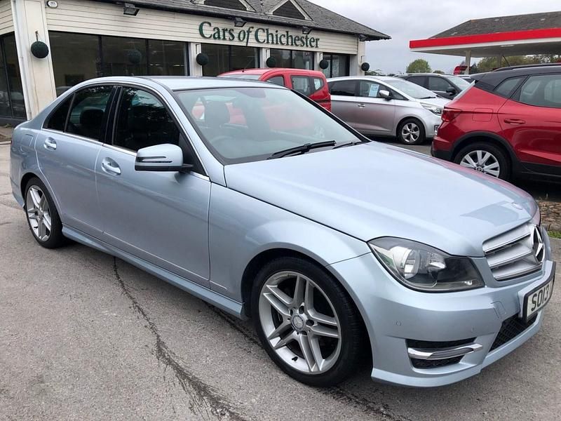 Silver Used 2013 Mercedes C220 AMG Sedan | £8,495 (Fair price) - Image 1/4