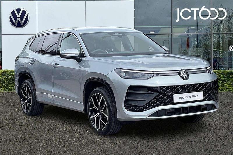 Silver Used 2025 VW Tayron R-line SUV | £39,617 (Fair price) - Image 1/4