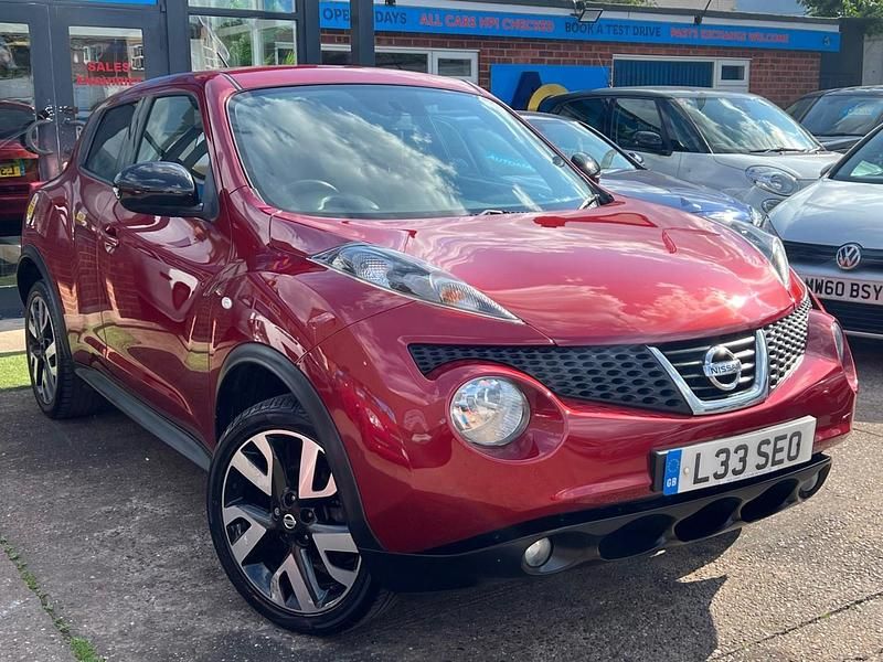 Red Used 2013 Nissan Juke N-TEC SUV | £4,980 (Fair price) - Image 1/4