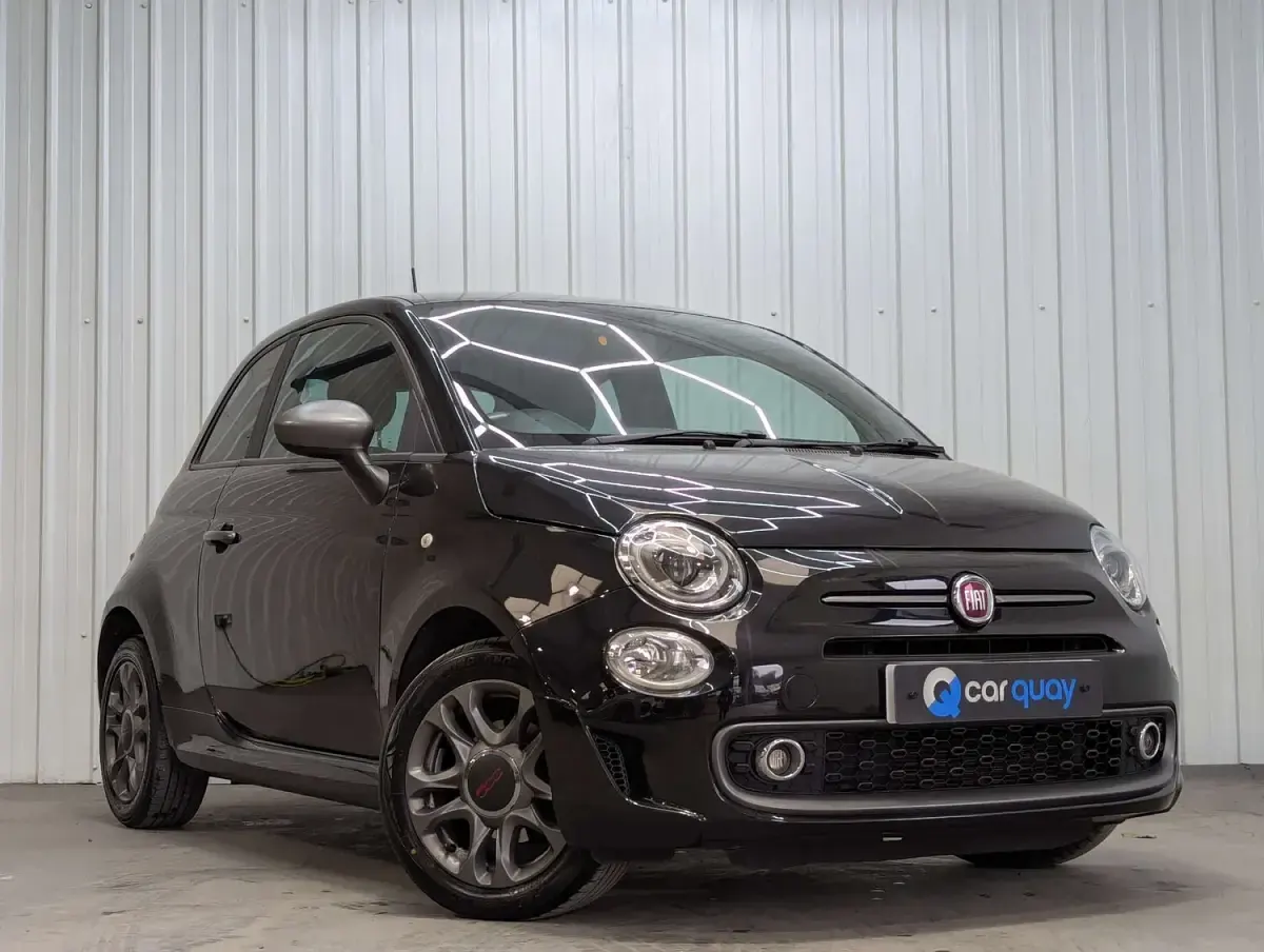 Used Fiat 500S S 2016 Black Hatchback