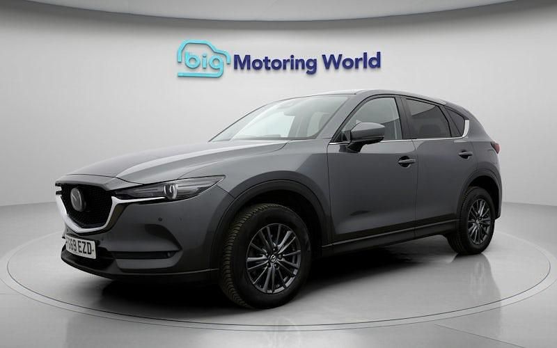 Usado Mazda CX-5 150 HP (110 kW) 2019 Cinzento SUV