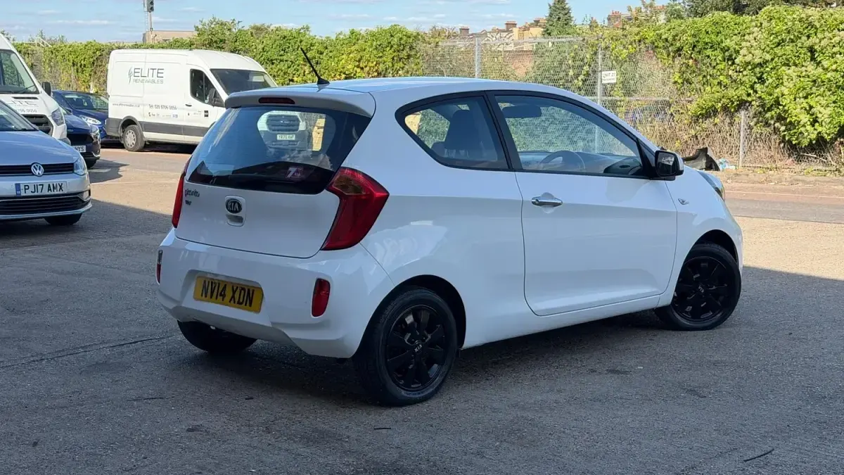 Used Kia Picanto 2014 White Hatchback
