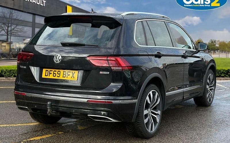 Used VW Tiguan R-line 230 HP (169 kW) 2019 Black SUV