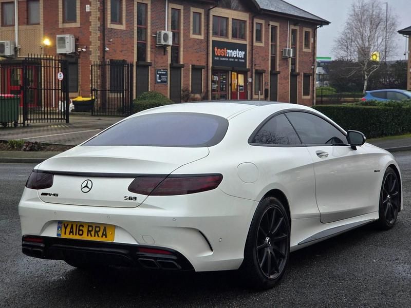 Used Mercedes S63 AMG 2016 White Coupe