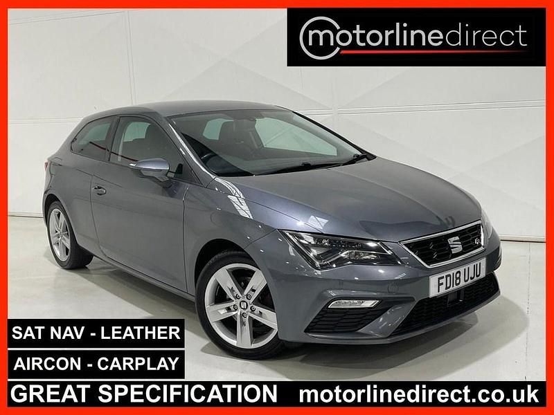 Grey Used 2018 Seat Leon FR Coupe | £12,489 (Fair price) - Image 1/4