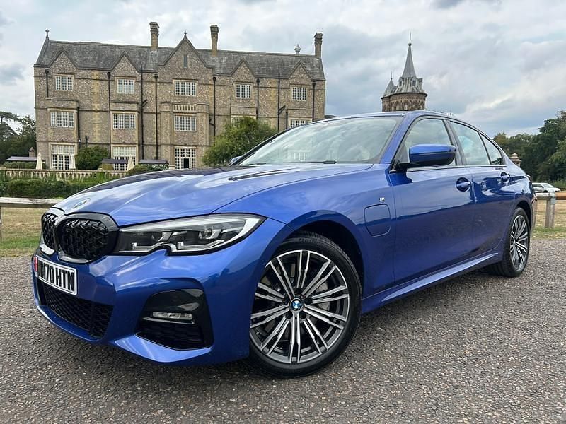 Blue Used 2020 BMW 330e M Sport Sedan | £22,995 (Fair price) - Image 1/3