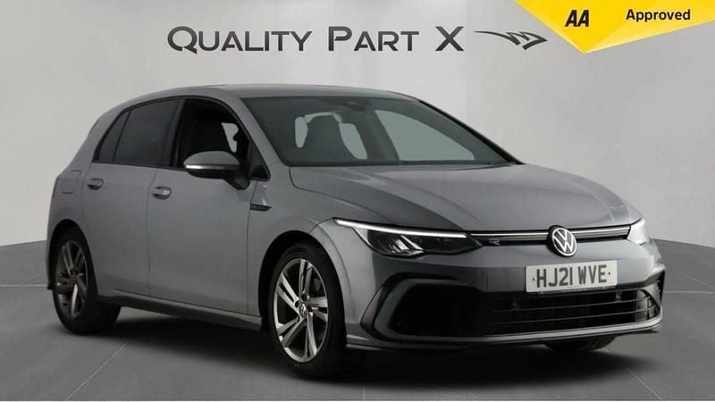 Grey Used 2021 VW Golf VIII R-line Hatchback | £15,176 (Fair price) - Image 1/4
