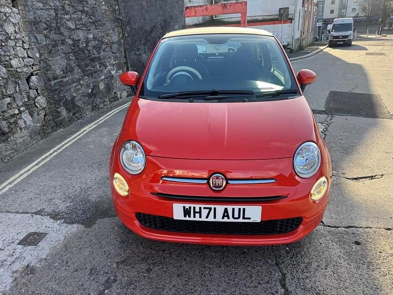 Used Fiat 500C Pop 70 HP (51 kW) 2022 Orange Cabriolet
