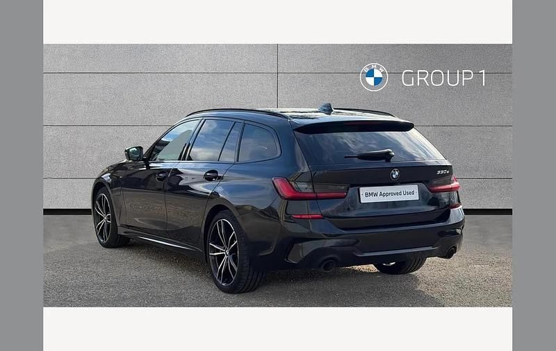 Used BMW 330e M Sport 292 HP (214 kW) 2021 Black Estate