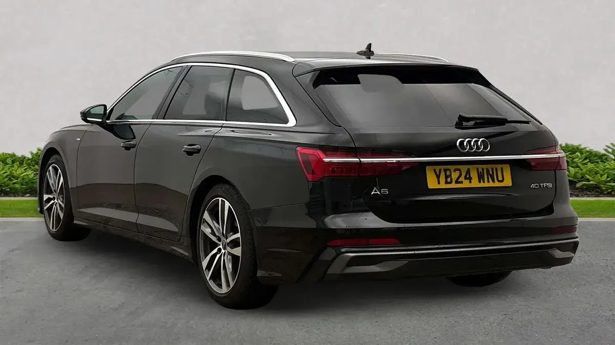 Used Audi A6 S-Line 204 HP (150 kW) 2024 Black Estate