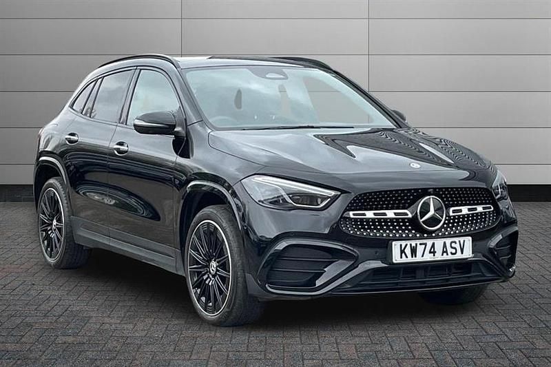 Night black Used 2024 Mercedes GLA200 AMG Line Premium Plus SUV | £37,480 (Expensive) - Image 1/4