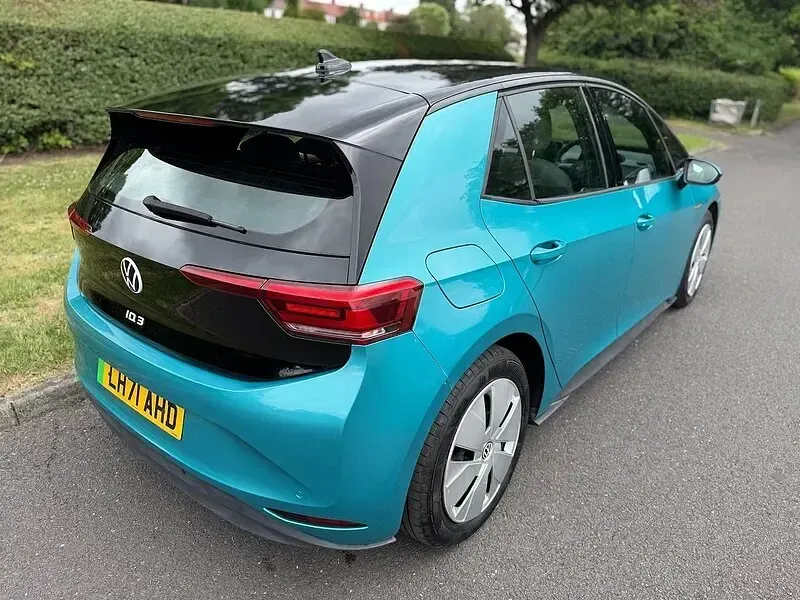 Used VW ID.3 Pro Performance 150 kW (204 HP) 2021 Turquoise Hatchback
