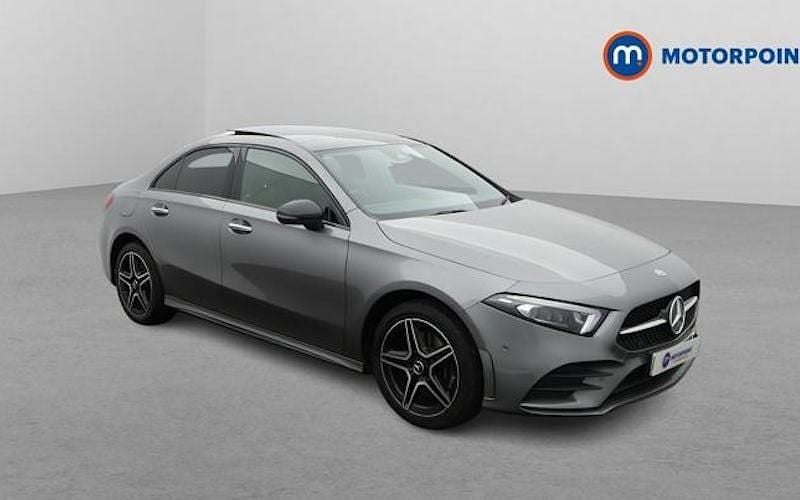 Grey Used 2022 Mercedes A250 AMG Line Premium Plus Sedan | £20,249 (A bit pricey) - Image 1/4