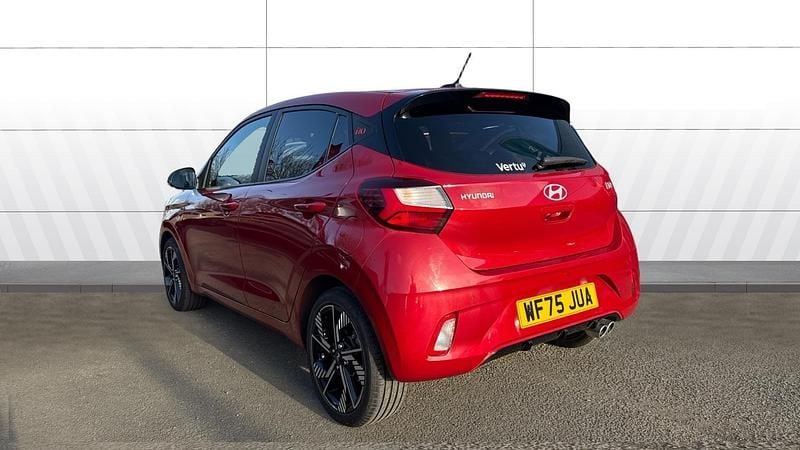 Used Hyundai i10 N Line 90 HP (66 kW) 2025 Red Hatchback