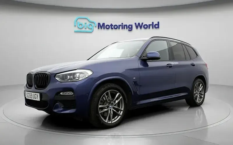 Used BMW X3 M Sport 190 HP (139 kW) 2019 Blue SUV