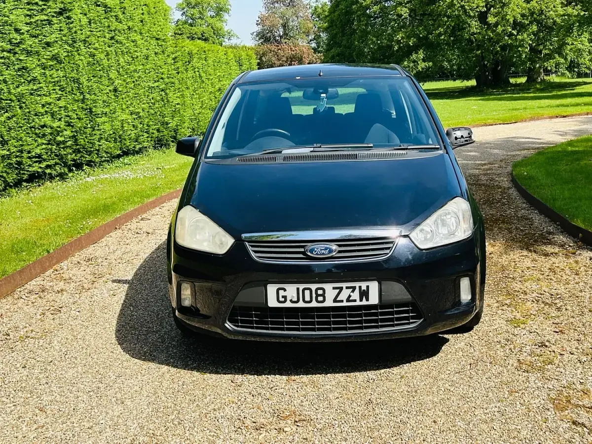 Käytetty Ford C-MAX Titanium 125 HP (91 kW) 2008 Musta Tila-auto