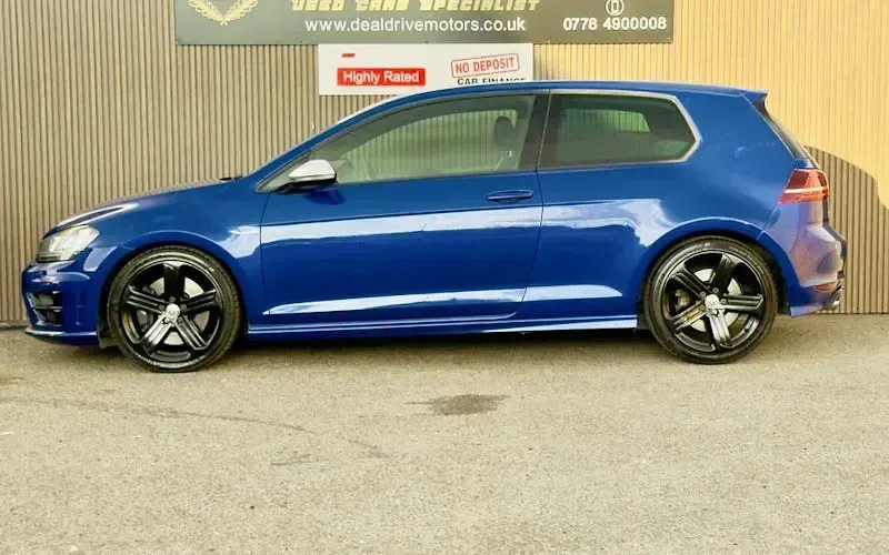 Used VW Golf VII R 300 HP (220 kW) 2015 Blue Hatchback