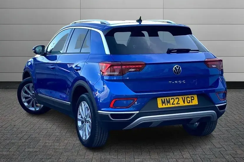 Used VW T-Roc Style 150 HP (110 kW) 2022 Blue SUV