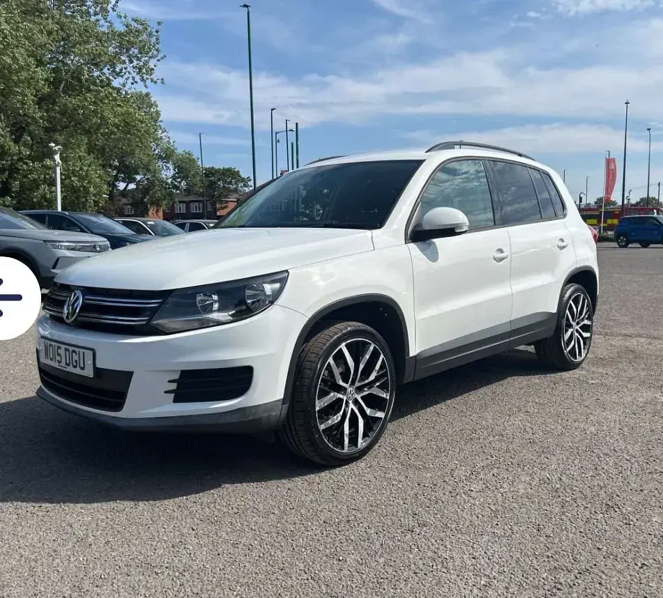 Used VW Tiguan S 150 HP (110 kW) 2015 White SUV