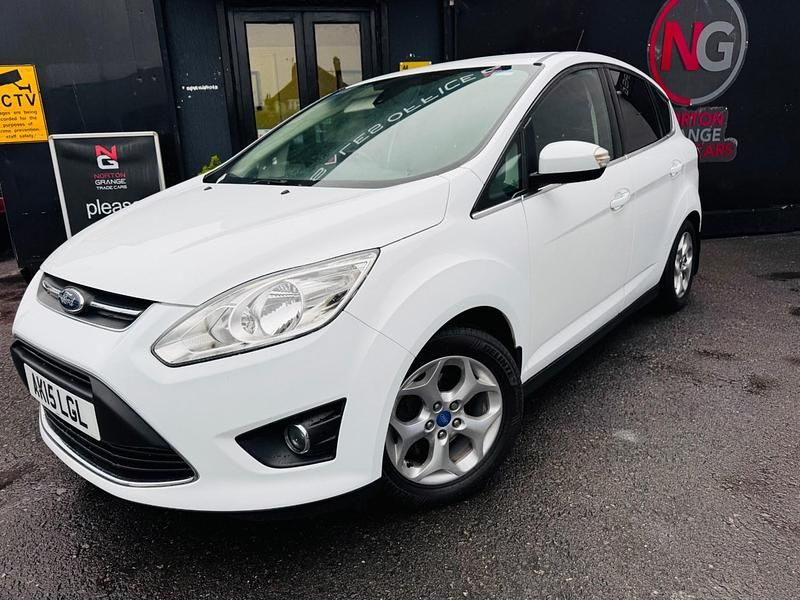 White Used 2015 Ford C-MAX Zetec MPV | £4,490 (Fair price) - Image 1/4