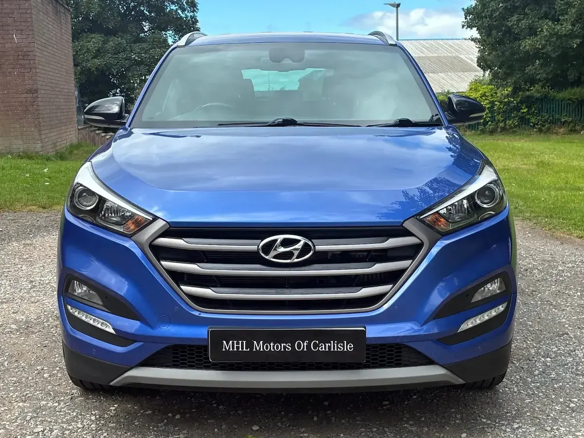 Used Hyundai Tucson GO! 116 HP (85 kW) 2018 Blue SUV