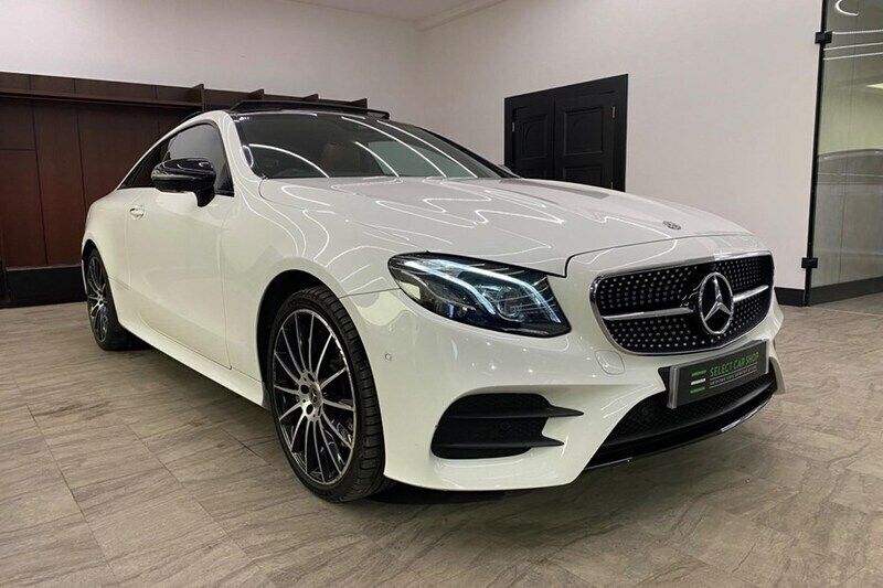 White Used 2019 Mercedes E450 AMG Line Premium Plus Coupe | £24,990 - Image 1/1