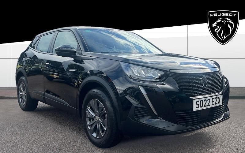 Black Used 2022 Peugeot 2008 Active Premium SUV | £13,786 (Good price) - Image 1/4