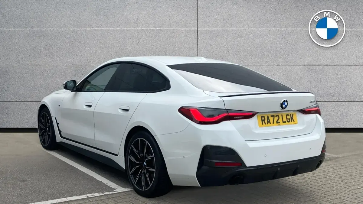 Used BMW 420 Gran Coupé M Sport 184 HP (135 kW) 2023 White Coupe