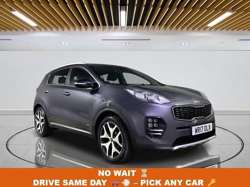 Used Kia Sportage GT-Line 174 HP (127 kW) 2017 Silver SUV