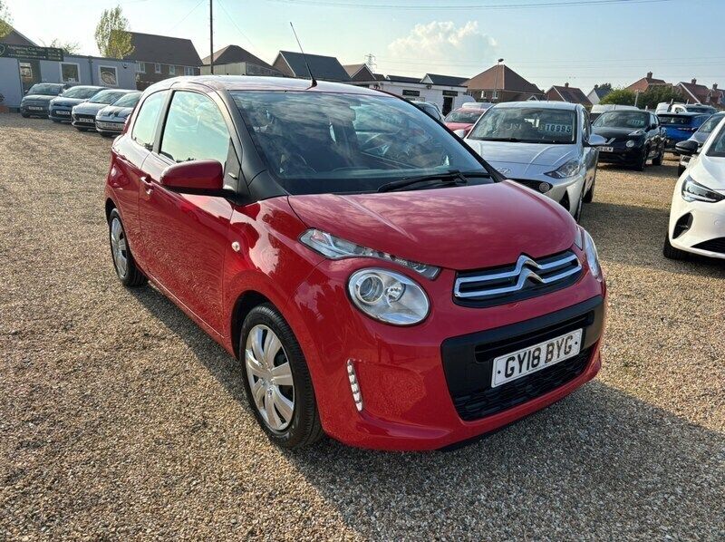 Red Used 2018 Citroën C1 Feel Hatchback | £5,995 (Fair price) - Image 1/4