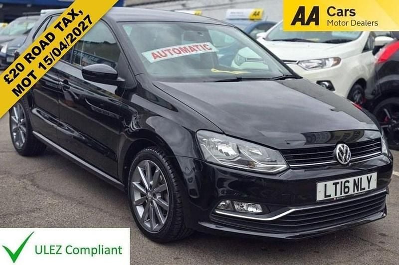 Used VW Polo Design 2016 Black Hatchback