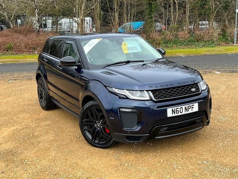 Used Land Rover Range Rover evoque HSE Dynamic 2015 Blue Estate