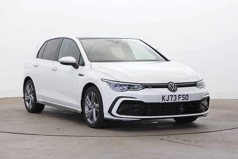 White Used 2024 VW Golf VIII R-line Hatchback | £25,990 (Fair price) - Image 1/4