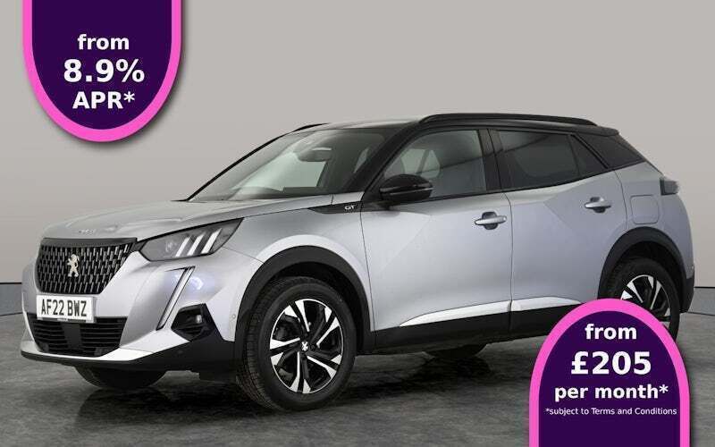 Grey Used 2022 Peugeot 2008 GT SUV | £15,212 (Good price) - Image 1/3