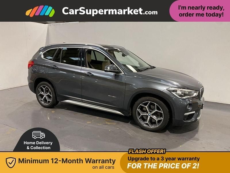 Grey Used 2016 BMW X1 xLine SUV | £13,897 (A bit pricey) - Image 1/3