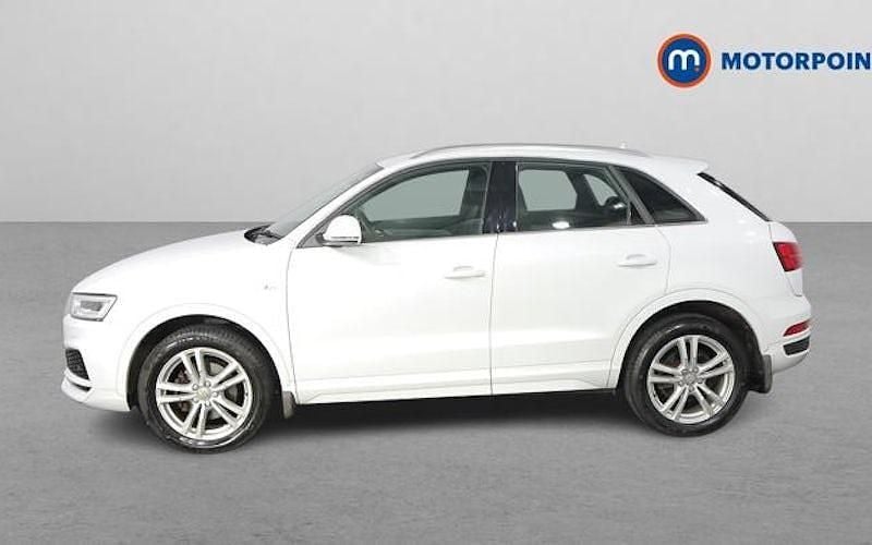 Begagnad Audi Q3 S-Line 150 HK (110 kW) 2018 Vit SUV