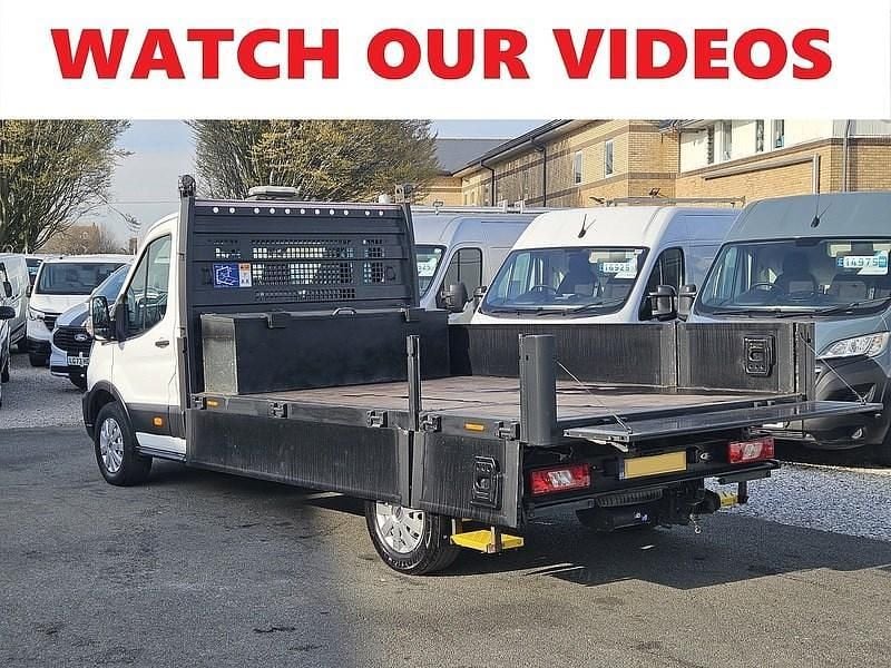 Used Ford Transit 130 HP (95 kW) 2020 White Cabriolet