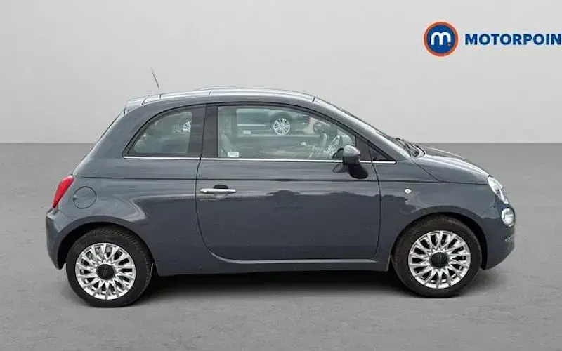 Used Fiat 500 Lounge 69 HP (50 kW) 2018 Grey Hatchback