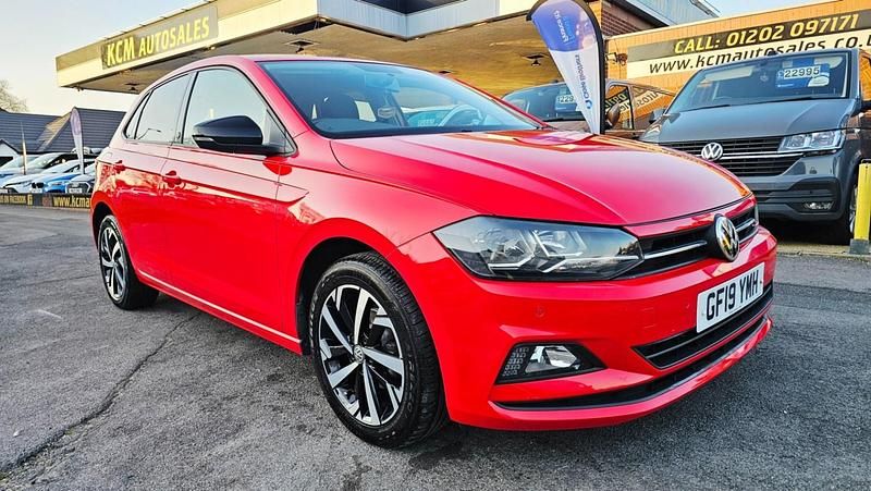 Used VW Polo Beats 95 HP (69 kW) 2019 Red Hatchback
