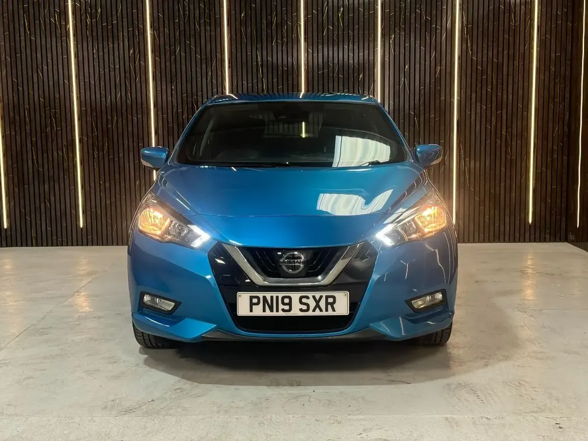 Used Nissan Micra Acenta 2019 Blue Hatchback