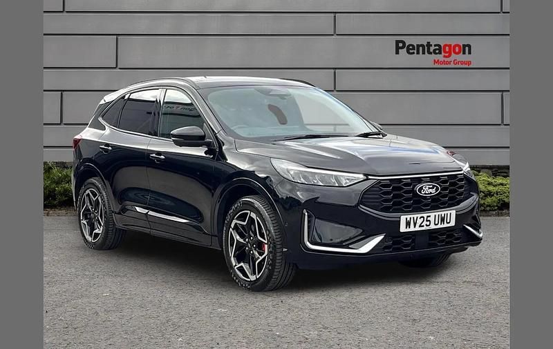 Black Used 2025 Ford Kuga ST-Line X SUV | £28,995 (Expensive) - Image 1/4
