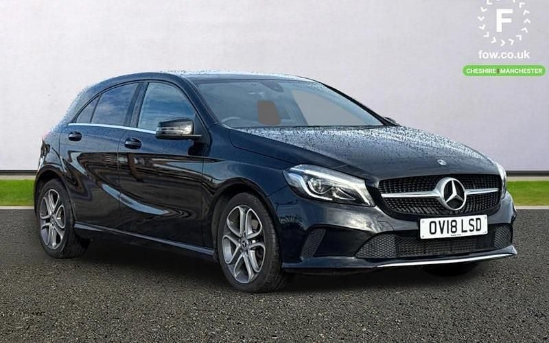 Black Used 2018 Mercedes A200 Sport Edition Hatchback | £12,699 (Fair price) - Image 1/4