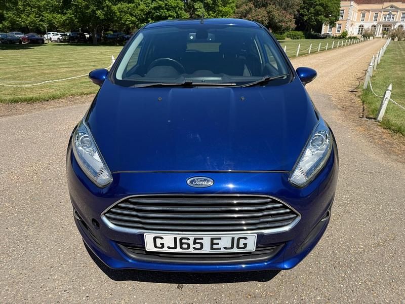 Used Ford Fiesta Titanium 2015 Blue Hatchback