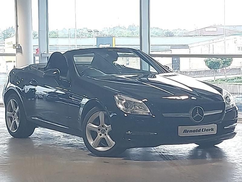 Black Used 2015 Mercedes SLK250 Cabriolet | £11,998 (Expensive) - Image 1/4