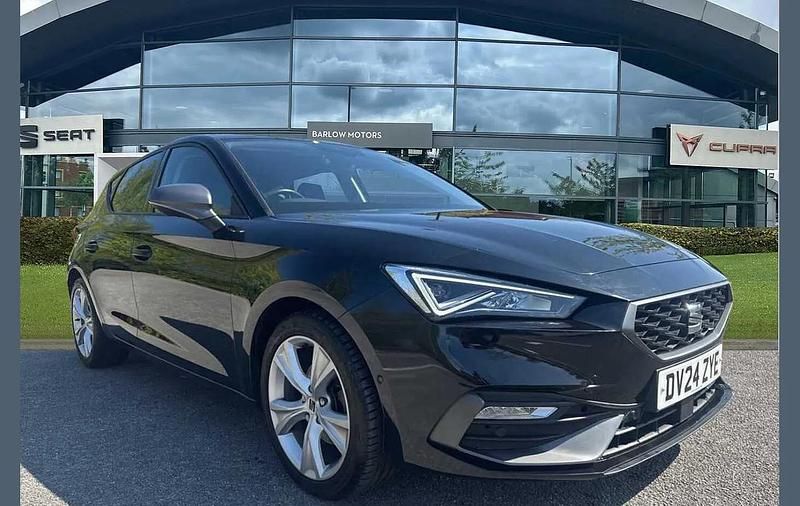 Used Seat Leon FR 108 HP (79 kW) 2024 Black Hatchback