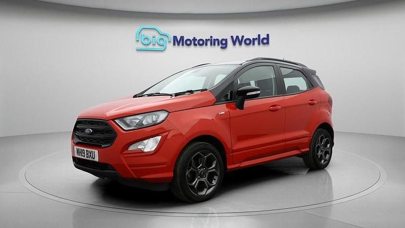 Used Ford Ecosport ST-Line 125 HP (91 kW) 2019 Red SUV