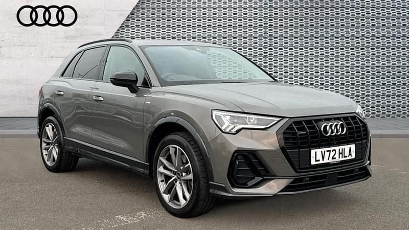 Grey Used 2022 Audi Q3 Black Edition SUV | £32,925 (A bit pricey) - Image 1/4