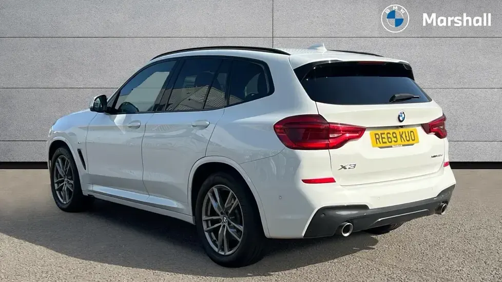 Used BMW X3 M Sport 190 HP (139 kW) 2019 White SUV