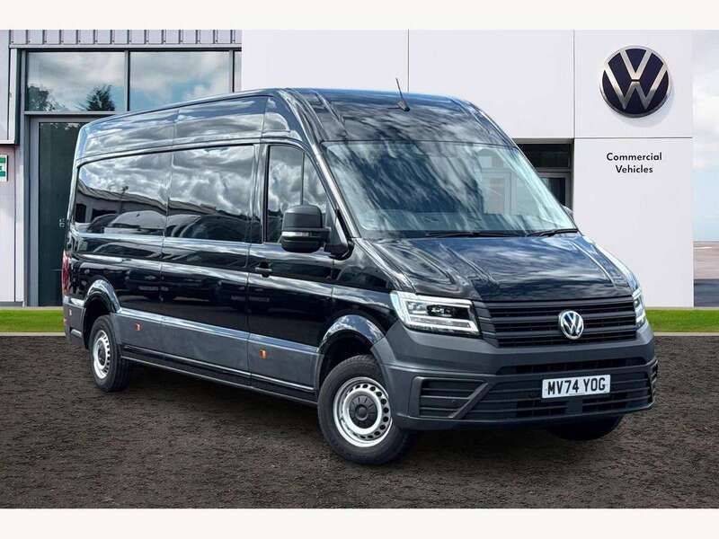 Black Used 2024 VW Crafter Van | £41,989 (Expensive) - Image 1/3
