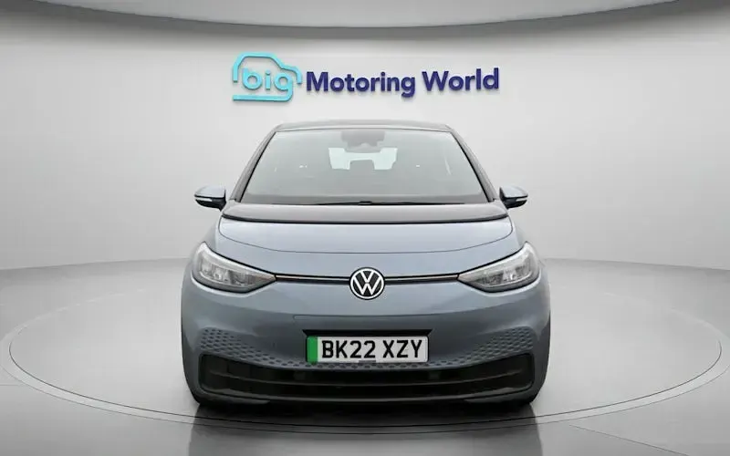 Used VW ID.3 Pro Performance 150 kW (204 HP) 2021 Blue Hatchback